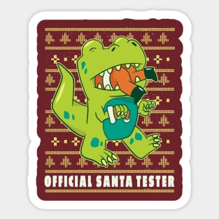 Official Santa Tester Sticker